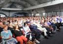 Il pubblico dell'Audi Palace